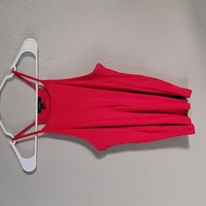 NWOT || High Neck Crop Tank